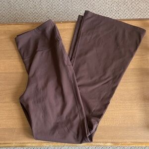 GAP Studio High Rise Flare Women's Brown Pants